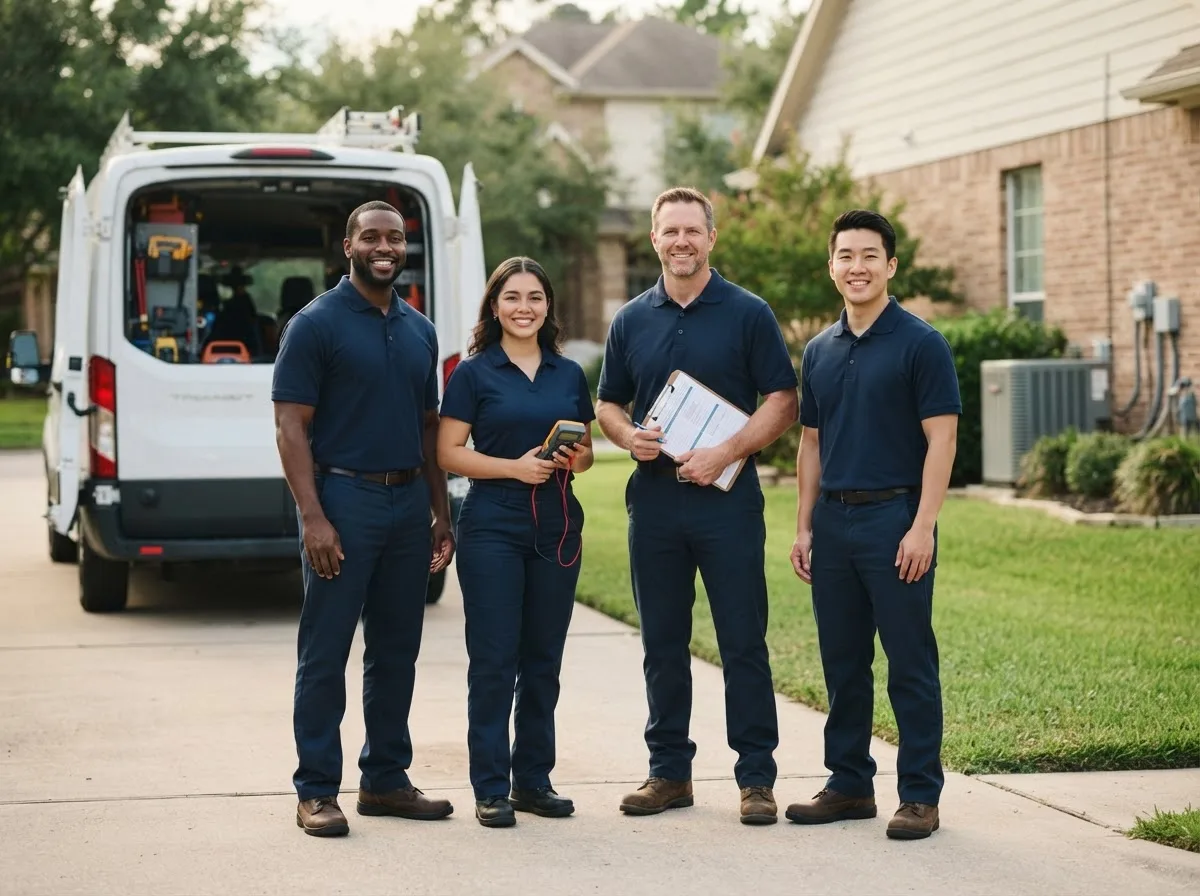 Certified HVAC technician near George West, TX